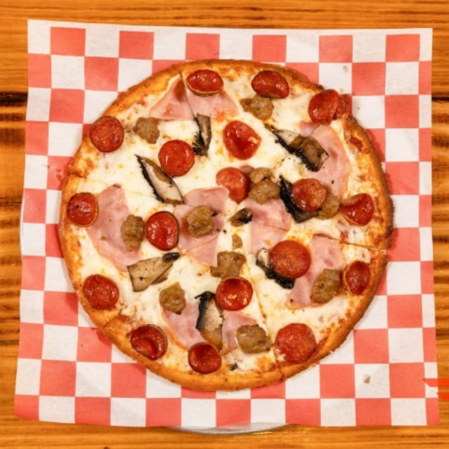 10" Gluten Free Presidente.