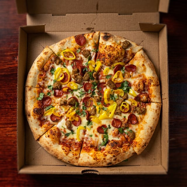 14" Pie Traditional Cheese.