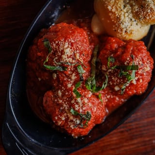 Sicilian Beef Meatballs