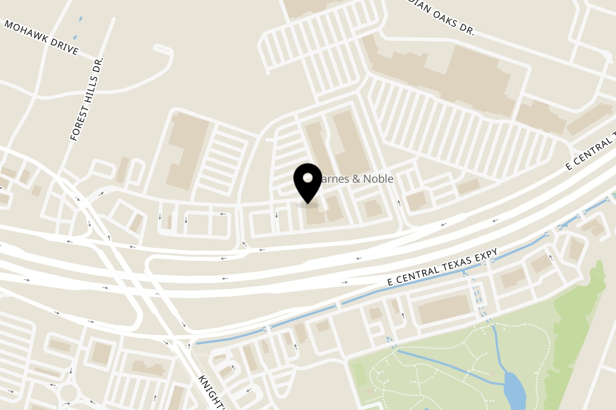 Map showing the location of The Heights Pizzeria and Drafthouse Harker Heights on 201 E Central Texas Expy #1460 in Harker Heights